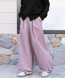 ONEP STAR（ワンピスター）の「パラシュートロングワイドパンツ（カーゴパンツ）」