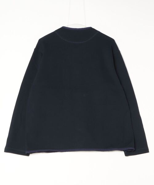 Vincent et Mireille(バンソンエミレイユ)の「VINCENT ET MIREILLE/ヴァンソン エ ミレイユ フレンチテリーカーディガン FRENCH TERRY CARDIGAN(カーディガン/ボレロ・メンズ・ネイビー/オートミール/ブラック・42/40/38)」の4枚目の写真