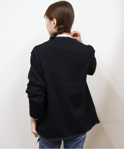 Vincent et Mireille(バンソンエミレイユ)の「VINCENT ET MIREILLE/ヴァンソン エ ミレイユ フレンチテリーカーディガン FRENCH TERRY CARDIGAN(カーディガン/ボレロ・メンズ・ネイビー/オートミール/ブラック・42/40/38)」の9枚目の写真