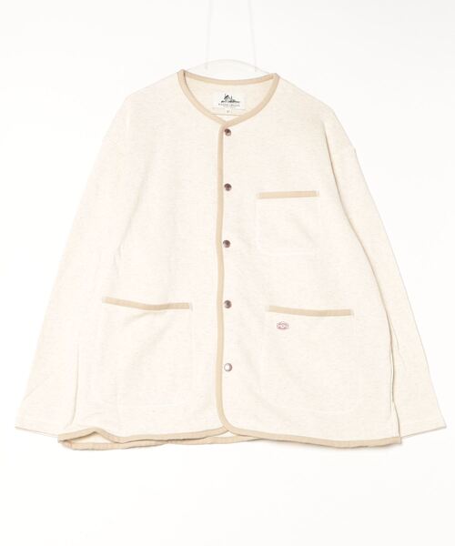 Vincent et Mireille(バンソンエミレイユ)の「VINCENT ET MIREILLE/ヴァンソン エ ミレイユ フレンチテリーカーディガン FRENCH TERRY CARDIGAN(カーディガン/ボレロ・メンズ・ネイビー/オートミール/ブラック・42/40/38)」の19枚目の写真