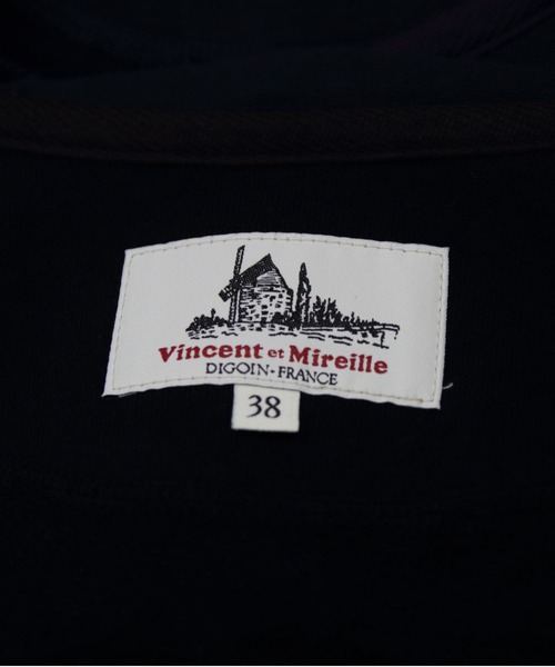 Vincent et Mireille(バンソンエミレイユ)の「VINCENT ET MIREILLE/ヴァンソン エ ミレイユ フレンチテリーカーディガン FRENCH TERRY CARDIGAN(カーディガン/ボレロ・メンズ・ネイビー/オートミール/ブラック・42/40/38)」の6枚目の写真
