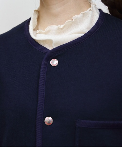 Vincent et Mireille(バンソンエミレイユ)の「VINCENT ET MIREILLE/ヴァンソン エ ミレイユ フレンチテリーカーディガン FRENCH TERRY CARDIGAN(カーディガン/ボレロ・メンズ・ネイビー/オートミール/ブラック・42/40/38)」の20枚目の写真