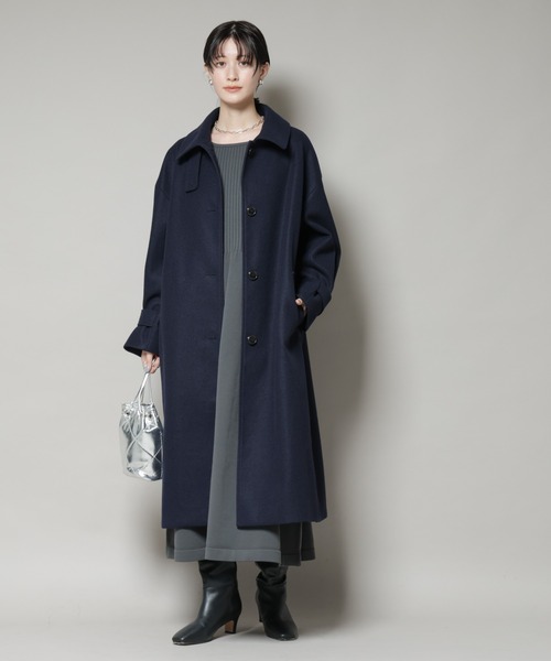 na.e ノアメルトンコート ノアジェ NOA-GE レディースアウター メルトンコート 121-4618-2246