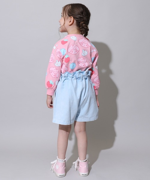 sanrio（サンリオ）の「サンリオ スイーツ総柄ロンT 1038K（Tシャツ/カットソー・キッズ・パープル/その他24/その他25/ライトブルー・90cm/80ｃｍ/130cm/120cm/110cm/100cm）」の8枚目の写真