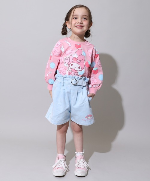 sanrio（サンリオ）の「サンリオ スイーツ総柄ロンT 1038K（Tシャツ/カットソー・キッズ・パープル/その他24/その他25/ライトブルー・90cm/80ｃｍ/130cm/120cm/110cm/100cm）」の11枚目の写真
