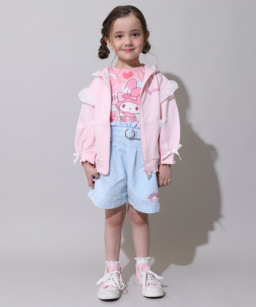 sanrio（サンリオ）の「サンリオ スイーツ総柄ロンT 1038K（Tシャツ/カットソー・キッズ・パープル/その他24/その他25/ライトブルー・90cm/80ｃｍ/130cm/120cm/110cm/100cm）」の13枚目の写真