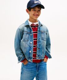 TOMMY HILFIGER | BOYS フラッグヴィンテージデニムトラッカージャケット(ブルゾン)