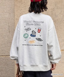 MONO-MART（モノマート）の「【RANDY’S DONUTS】別注 ランディードーナツ バックプリント ワッペン刺繍 スウェットプルオーバー（スウェット）」