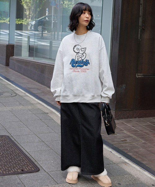 RANDY'S DONUT】別注 ランディードーナツ バックプリント ワッペン刺繍