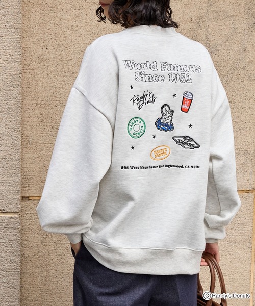 RANDY'S DONUTS】別注 ランディードーナツ バックプリント ワッペン
