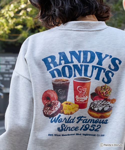 セール】【RANDY'S DONUTS】別注 ランディードーナツ バックプリント