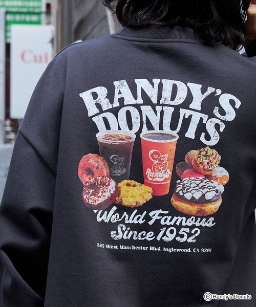 セール】【RANDY'S DONUTS】別注 ランディードーナツ バックプリント