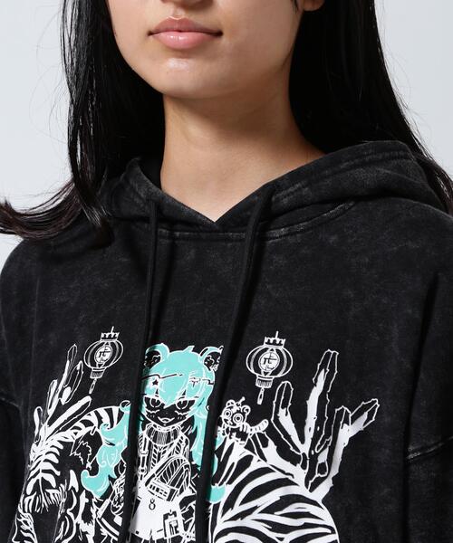 anna sui nyc(アナ スイ エヌ ワイ シー)の「anna sui nyc/アナ スイ エヌワイシー/『×寺田てら』TERAスウェットフーディー/15213344(パーカー・レディース・ブラック/ピンク・F)」の13枚目の写真