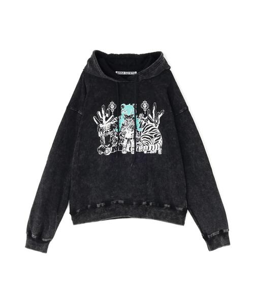 anna sui nyc(アナ スイ エヌ ワイ シー)の「anna sui nyc/アナ スイ エヌワイシー/『×寺田てら』TERAスウェットフーディー/15213344(パーカー・レディース・ブラック/ピンク・F)」の17枚目の写真