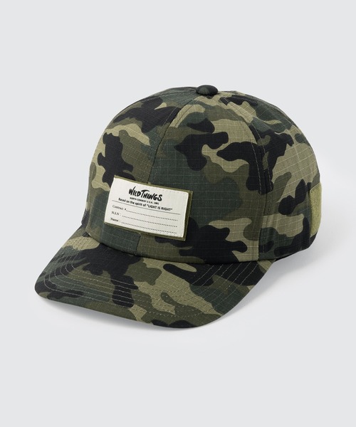 WILD THINGS（ワイルドシングス）の「【WILD THINGS】MILITARY CAP WT2517SL（キャップ・メンズ・ブラック/カーキ/ベージュ・FREE）」の3枚目の写真