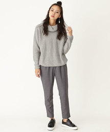 MOUSSY | 2TUCK WARM LOOSE PT/F(その他パンツ)