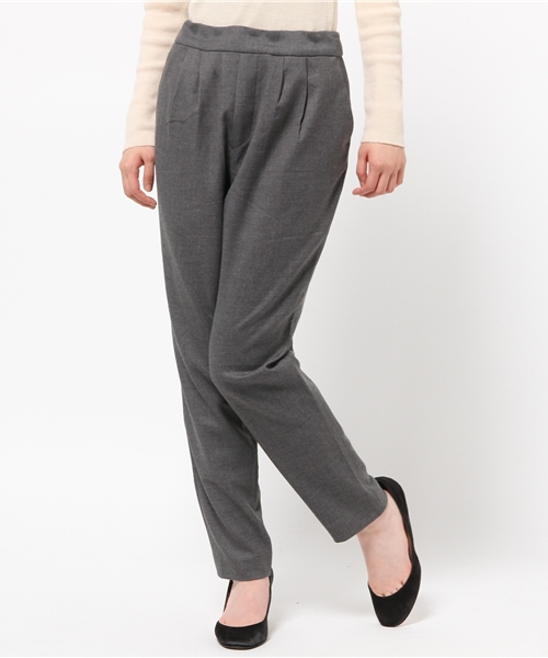 MOUSSY(マウジー)の「2TUCK WARM LOOSE PT/F(その他パンツ・レディース・ダークネイビー/グレー/ライトブラウン/ブラック・1/2)」の15枚目の写真