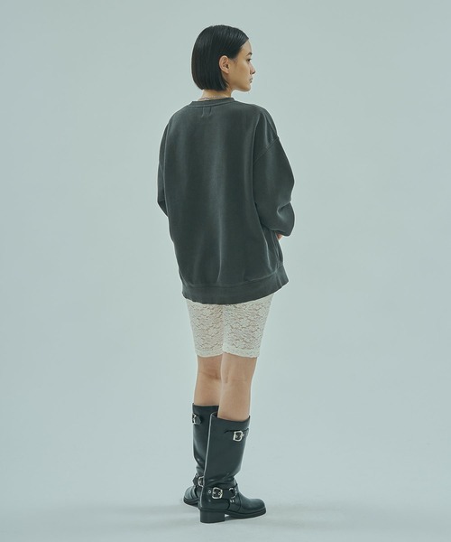 ROSE BUD(ローズバッド)の「LACE HALF LEGGINGS(その他パンツ・レディース・オフホワイト/ブラック・ONE SIZE)」の12枚目の写真