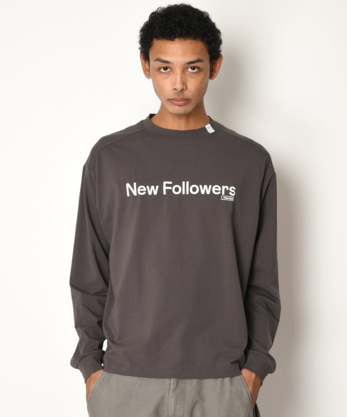 SUPERTHANKS(スーパーサンクス)の「フロントプリント ベーシックロングTシャツ/SBY Print L/S T-shirt(Tシャツ/カットソー・メンズ・ホワイト/チャコールグレー/ブラック・S/M/L)」の9枚目の写真