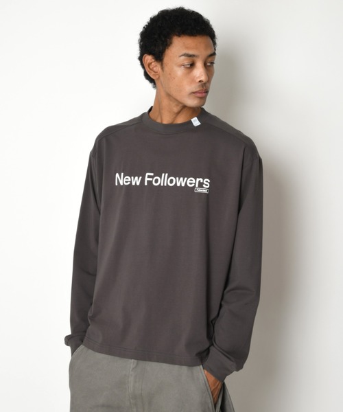 SUPERTHANKS(スーパーサンクス)の「フロントプリント ベーシックロングTシャツ/SBY Print L/S T-shirt(Tシャツ/カットソー・メンズ・ホワイト/チャコールグレー/ブラック・S/M/L)」の10枚目の写真