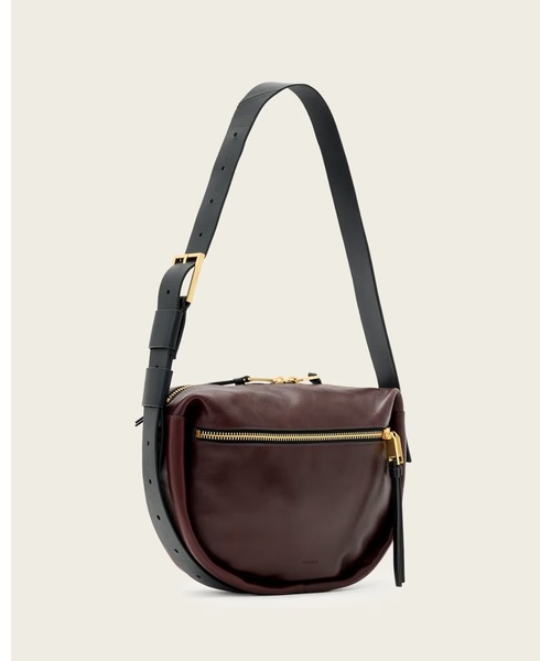 ALLSAINTS（オールセインツ）の「NOEMIE CROSSBODY | NOEMIE クロスボディ（ショルダーバッグ・レディース・レッド系その他・ONE SIZE）」の3枚目の写真