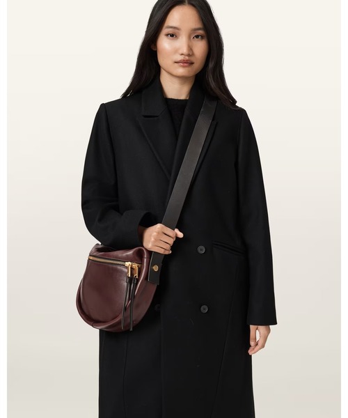ALLSAINTS（オールセインツ）の「NOEMIE CROSSBODY | NOEMIE クロスボディ（ショルダーバッグ・レディース・レッド系その他・ONE SIZE）」の11枚目の写真