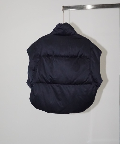 chuclla（チュクラ）の「ストラクチャードダウンベスト chw25a111（ダウンベスト・レディース・ネイビー・FREE）」の10枚目の写真