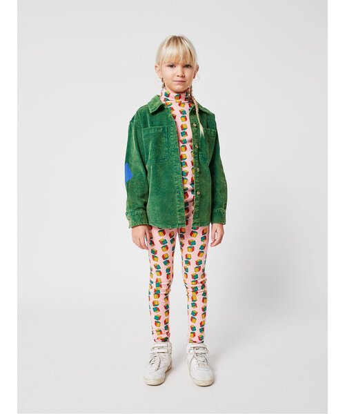 BOBO CHOSES（ボボショーズ）の「総柄Dicesレギンス【キッズ】（レギンス/スパッツ・キッズ・ピンク・100/110/120）」の2枚目の写真