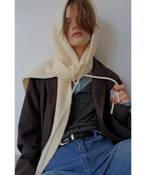 TRUNC（トランクエイティーエイト）の「Henry Neck Layered Pullover（Tシャツ/カットソー・レディース・グレー/チャコールグレー・FREE）」の6枚目の写真