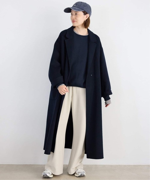SLOBE IENA(スローブイエナ)の「《4サイズ展開/追加2》DOUBLECLOTHパンツ(その他パンツ・レディース・アイボリー/ブラック/ブラウン・34/36/38/40)」の11枚目の写真