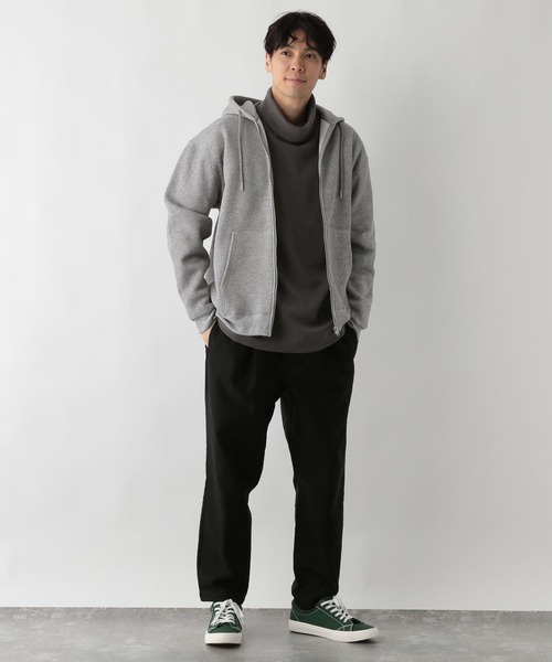 FOUND GOOD(ファウンドグッド)の「裏起毛ZIPパーカー(パーカー・メンズ・ネイビー/グレー系8/ブラウン系/グレー系・S/M/L/XL)」の15枚目の写真