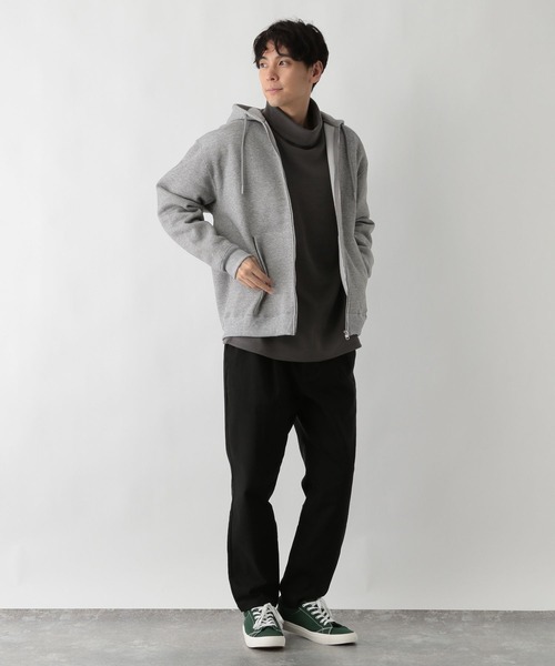 FOUND GOOD(ファウンドグッド)の「裏起毛ZIPパーカー(パーカー・メンズ・ネイビー/グレー系8/ブラウン系/グレー系・S/M/L/XL)」の16枚目の写真