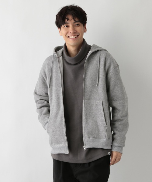 FOUND GOOD(ファウンドグッド)の「裏起毛ZIPパーカー(パーカー・メンズ・ネイビー/グレー系8/ブラウン系/グレー系・S/M/L/XL)」の17枚目の写真