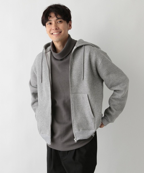 FOUND GOOD(ファウンドグッド)の「裏起毛ZIPパーカー(パーカー・メンズ・ネイビー/グレー系8/ブラウン系/グレー系・S/M/L/XL)」の18枚目の写真