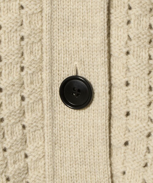 SLOANE（スローン）の「【別注】＜SLOANE＞ケーブル ボタン カーディガン（カーディガン/ボレロ・レディース・ナチュラル・FREE）」の13枚目の写真