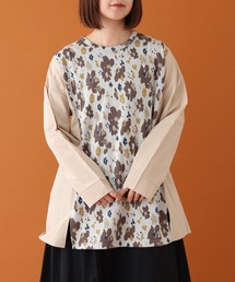 Emago（イマゴ）の「EMAGO ﾌﾗﾜｰｼﾞｬｶﾞｰﾄﾞﾁｭﾆｯｸ（チュニック・レディース）」