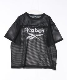 【Reebok/リーボック】 レイヤード メッシュTee