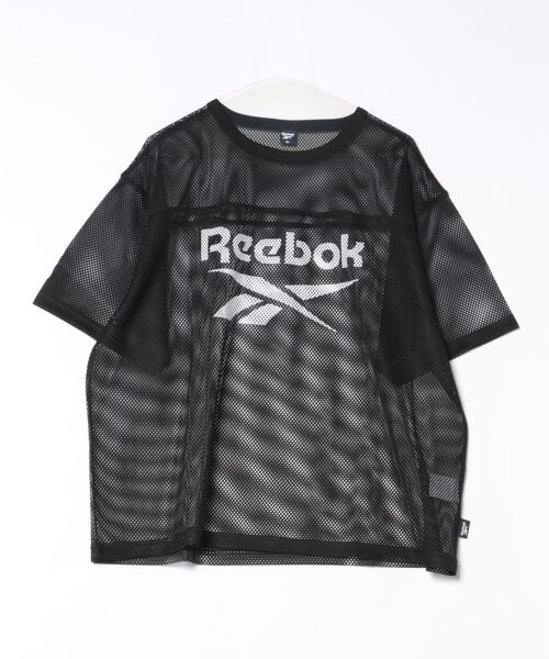 ＪＵＧＬＡＮＳ（ユグランス）の「【Reebok/リーボック】 レイヤード メッシュTee（Tシャツ/カットソー・メンズ・ブラック/グレー/ネイビー・LL/L/M）」の2枚目の写真