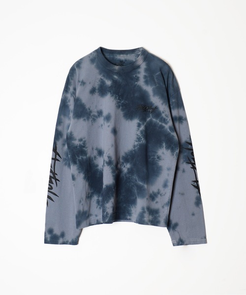 SUPER FINE DRY DAMAGE TIE-DYE L/S T-SHIRT (CIRCULATION) スーパー