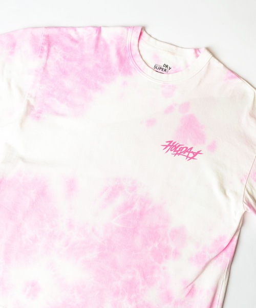 SUPER FINE DRY DAMAGE TIE-DYE L/S T-SHIRT (CIRCULATION) スーパー