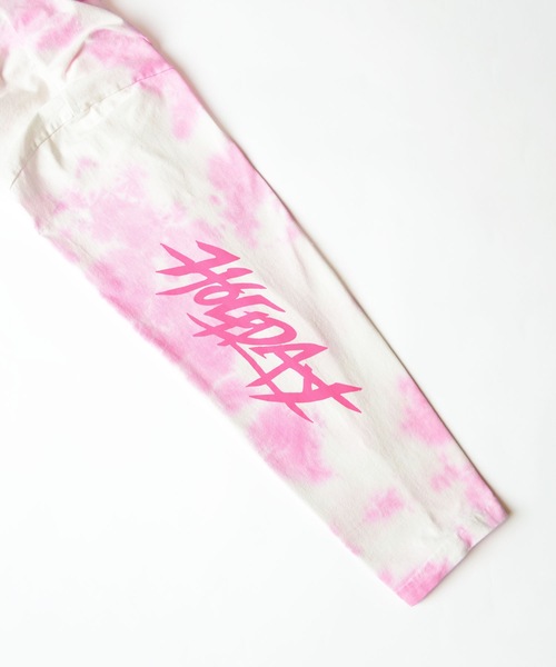 HOLIDAY(ホリデイ)の「SUPER FINE DRY DAMAGE TIE-DYE L/S T-SHIRT (CIRCULATION) スーパーファインドライダメージタイダイロングスリーブTシャツ (サーキュレーション)(Tシャツ/カットソー・レディース・ピンク/ブラック/ピンク系その他/ブラック系その他・XL)」の17枚目の写真