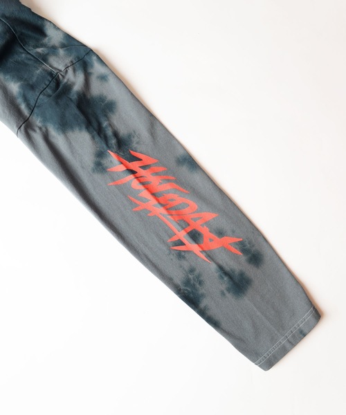 HOLIDAY(ホリデイ)の「SUPER FINE DRY DAMAGE TIE-DYE L/S T-SHIRT (CIRCULATION) スーパーファインドライダメージタイダイロングスリーブTシャツ (サーキュレーション)(Tシャツ/カットソー・レディース・ピンク/ブラック/ピンク系その他/ブラック系その他・XL)」の18枚目の写真