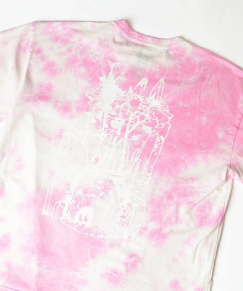 SUPER FINE DRY DAMAGE TIE-DYE L/S T-SHIRT (CIRCULATION) スーパー