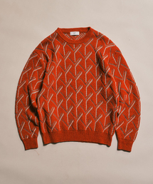 417 EDIFICE | ジオメ ジャガードニットクルー(ニット/セーター)
