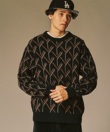 417 EDIFICE | ジオメ ジャガードニットクルー(ニット/セーター)