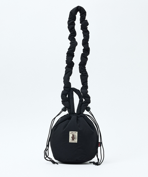COBMASTER（コブマスター）の「【COBMASTER/コブマスター】PADDED-MUFFIN DRAWSTRING SHOULDERBAG/パデットバッグ/ドロスト/ユニセックス【WEB限定】（ショルダーバッグ・メンズ・ブラック/ライトベージュ/イエロー/オレンジ/ブルー・フリー）」の19枚目の写真