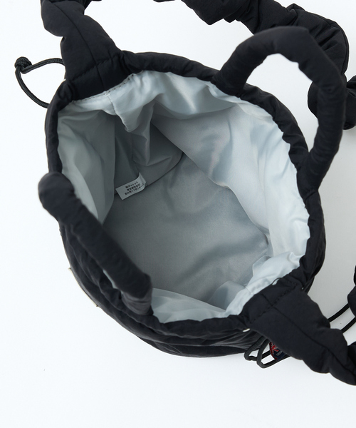 COBMASTER（コブマスター）の「【COBMASTER/コブマスター】PADDED-MUFFIN DRAWSTRING SHOULDERBAG/パデットバッグ/ドロスト/ユニセックス【WEB限定】（ショルダーバッグ・メンズ・ブラック/ライトベージュ/イエロー/オレンジ/ブルー・フリー）」の21枚目の写真
