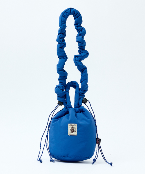 COBMASTER（コブマスター）の「【COBMASTER/コブマスター】PADDED-MUFFIN DRAWSTRING SHOULDERBAG/パデットバッグ/ドロスト/ユニセックス【WEB限定】（ショルダーバッグ・メンズ・ブラック/ライトベージュ/イエロー/オレンジ/ブルー・フリー）」の15枚目の写真