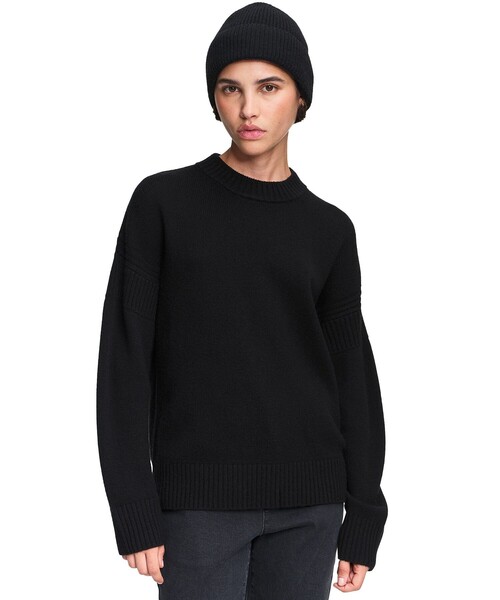 AIGLE(エーグル)の「メリノウール カシミアセーター(ニット/セーター・レディース・ブラック/バイオレット/ブルー・S/XS/L/M)」の21枚目の写真