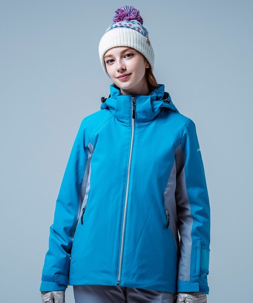 phenix(フェニックス)の「phenix(フェニックス)Vertical Two-piece バーティカル ツーピース スキーウェア(保温性/耐水性)(その他アウター・レディース・ホワイト×シルバー/ベージュ/クリアグリーン/ピンク・S/M/L)」の3枚目の写真
